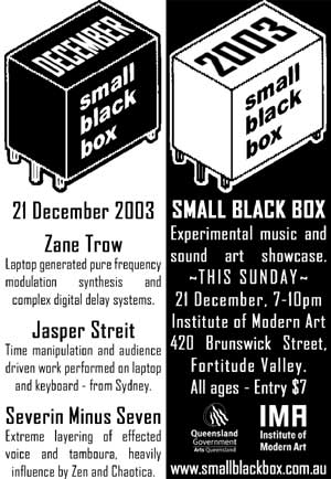 BOX #31 - 21 December 2003